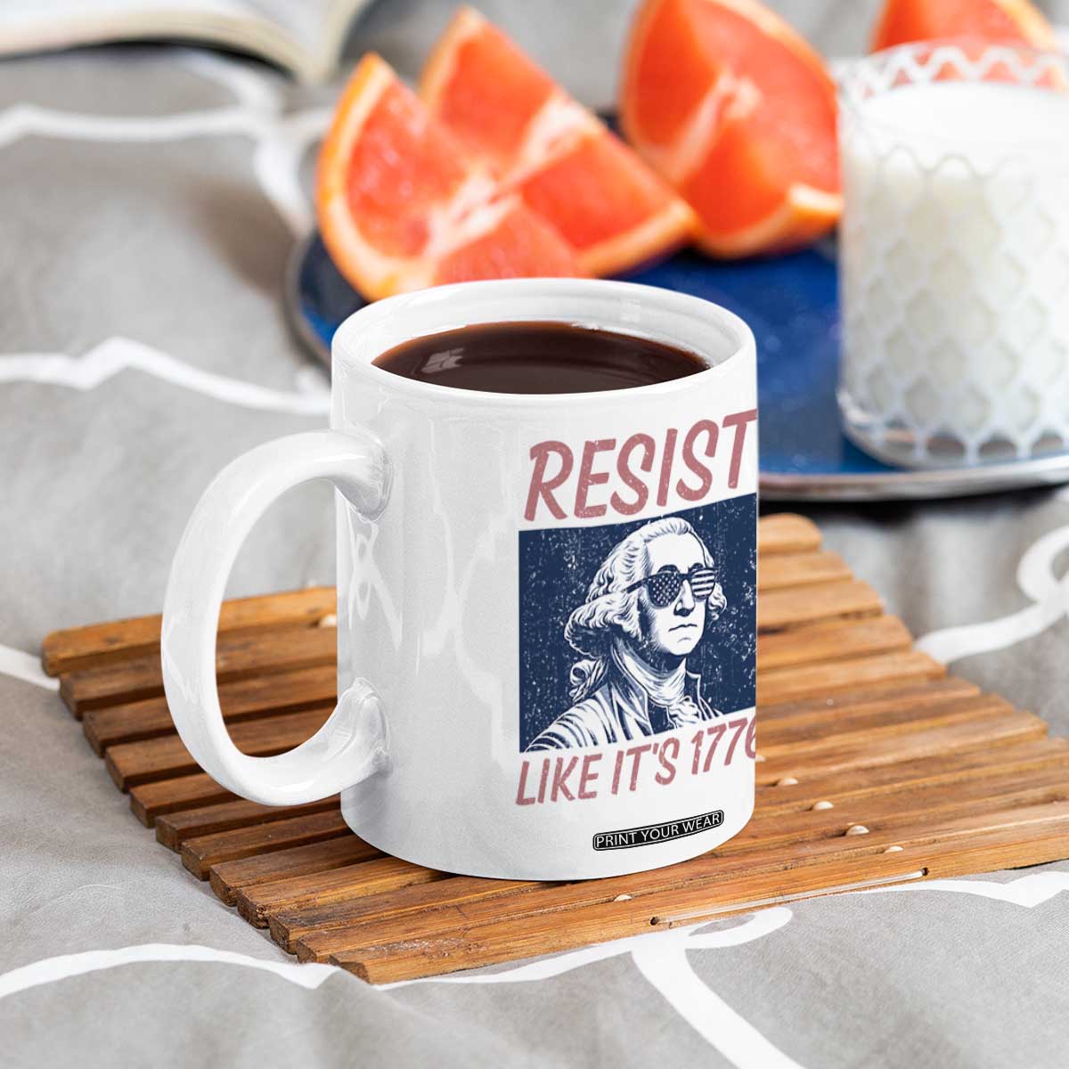 Resist Like its 1776 Coffee Mug America 4th of July 250 Years Freedom