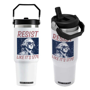 Resist Like its 1776 Flip Straw Tumbler America 4th of July 250 Years Freedom