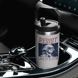 Resist Like its 1776 Flip Straw Tumbler America 4th of July 250 Years Freedom
