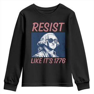Resist Like its 1776 Youth Sweatshirt America 4th of July 250 Years Freedom