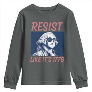 Resist Like its 1776 Youth Sweatshirt America 4th of July 250 Years Freedom
