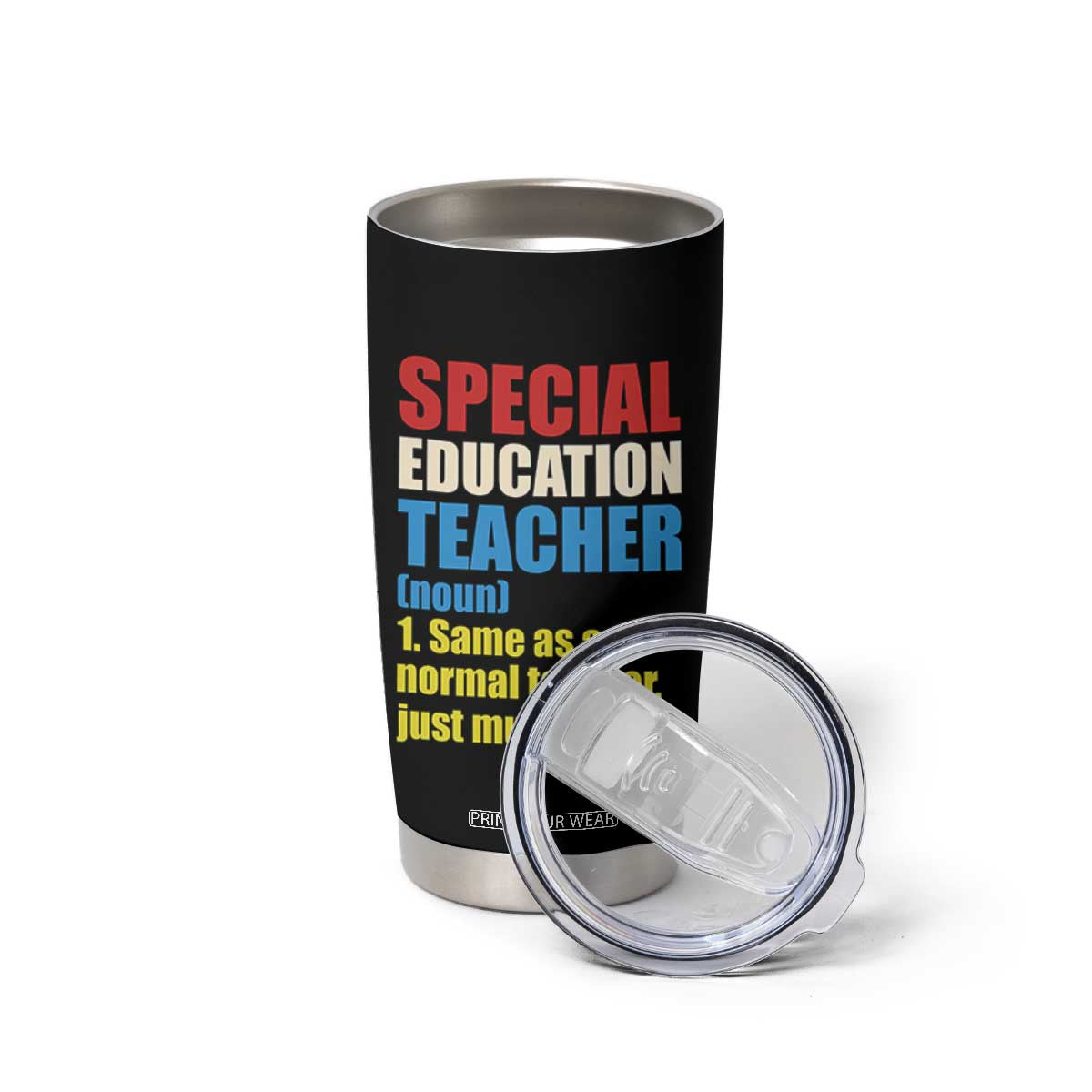 Special Education Teacher Definition Tumbler Cup Funny Back to School TS14 Print Your Wear