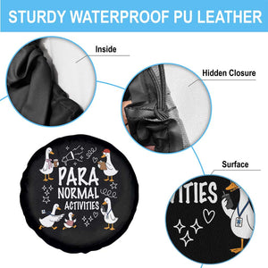 Silly Goose Para Normal Activities Spare Tire Cover Funny SPED Teachers Aide Para Normal Activities TS14 Print Your Wear