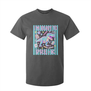 Funny Dinosaur First Day of School Pre-k Kindergarten T Shirt For Kid I'm Ready To Pre K