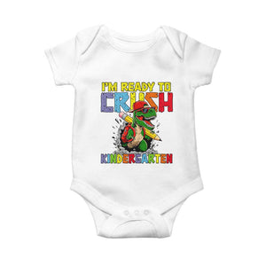 I'm Ready to Crush Pre-K Back to School T-Rex Dinosaur Baby Onesie