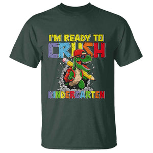 I'm Ready to Crush Pre-K Back to School T-Rex Dinosaur T Shirt