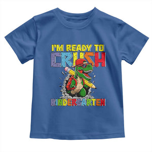 I'm Ready to Crush Pre-K Back to School T-Rex Dinosaur Toddler T Shirt