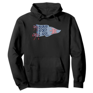Pre-K Teacher Pennant US Flag Back to School Hoodie TS14 Black Print Your Wear