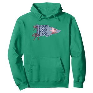 Pre-K Teacher Pennant US Flag Back to School Hoodie TS14 Irish Green Print Your Wear