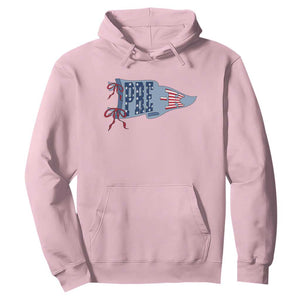 Pre-K Teacher Pennant US Flag Back to School Hoodie TS14 Light Pink Print Your Wear