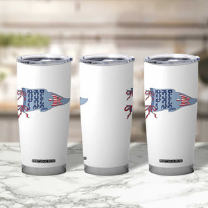 Pre-K Teacher Pennant US Flag Back to School Tumbler Cup TS14 Print Your Wear