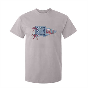5th Grade Teacher Pennant US Flag Back to School T Shirt For Kid