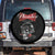 Plumber Plumbing Skull Spare Tire Cover King Of Trades TS14 No hole Black Print Your Wear