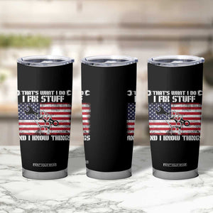 Patriotic Mechanic American Flag Car Repairman Tumbler Cup TS14 Print Your Wear