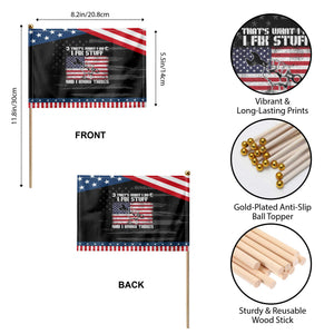 Mechanic American Flag Car Repairman Patriotic Handheld Flag TS14 Print Your Wear