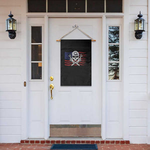 Skeleton Mechanic Garden Flag American Flag Patriotic Car Repair TS14 Print Your Wear