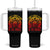 Funny Car Mechanic Tumbler With Handle I Cant I Have Plans In The Garage TS14 One Size: 40 oz Black Print Your Wear