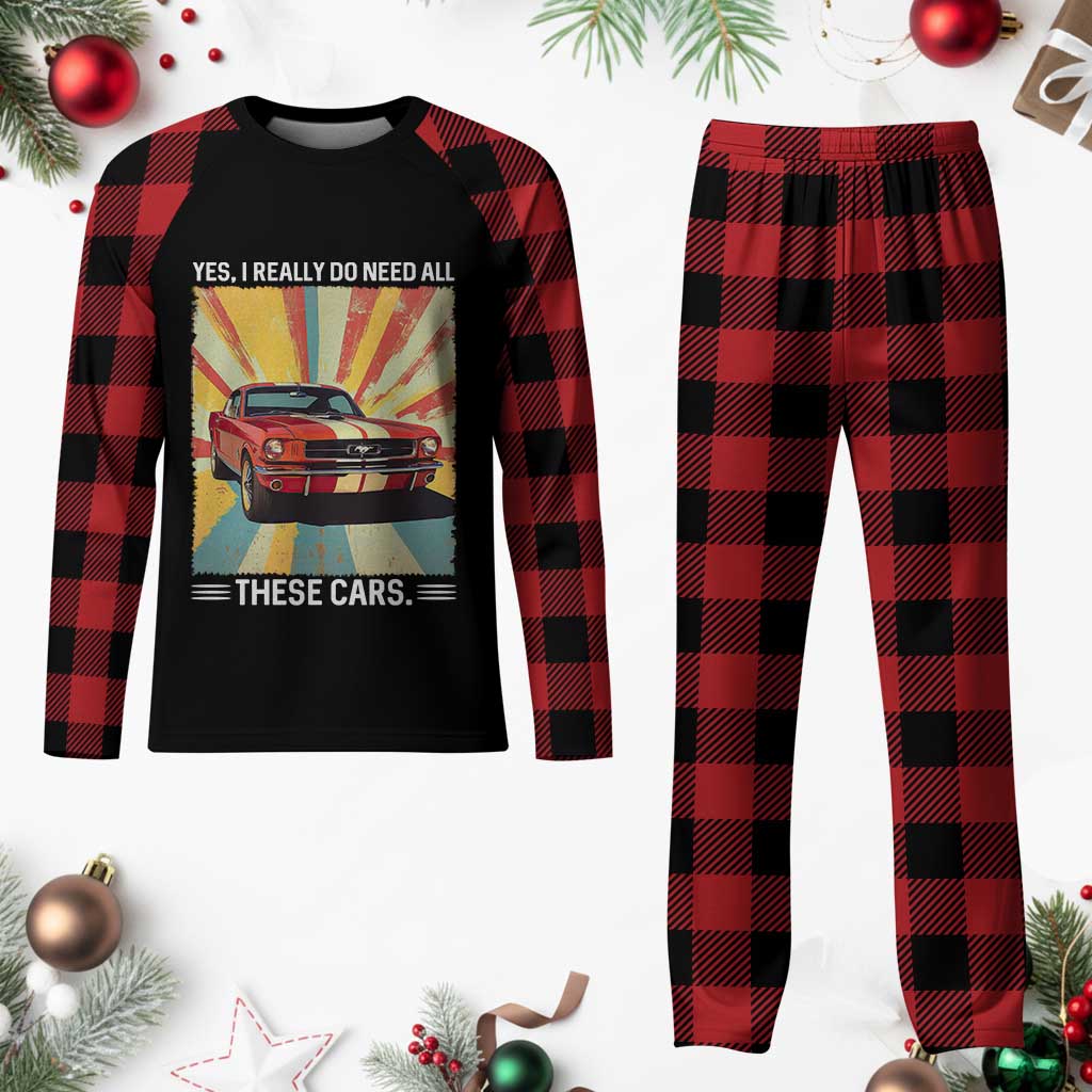 Funny Garage Mechanic Plaid Pajama Set Yes I Really Do Need All These Cars TS14 Buffalo Plaid Print Your Wear