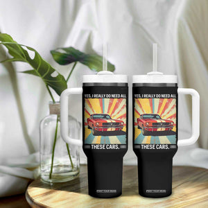 Funny Garage Mechanic Tumbler With Handle Yes I Really Do Need All These Cars TS14 Print Your Wear