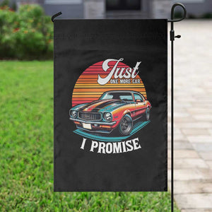 Funny Car Enthusiast Garden Flag Just One More Car I Promise TS14 Print Your Wear