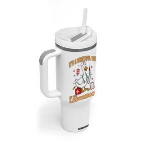 Goose ER Nurse Tumbler With Handle It Is A Beautiful Day In The Laborhood TS14 Print Your Wear