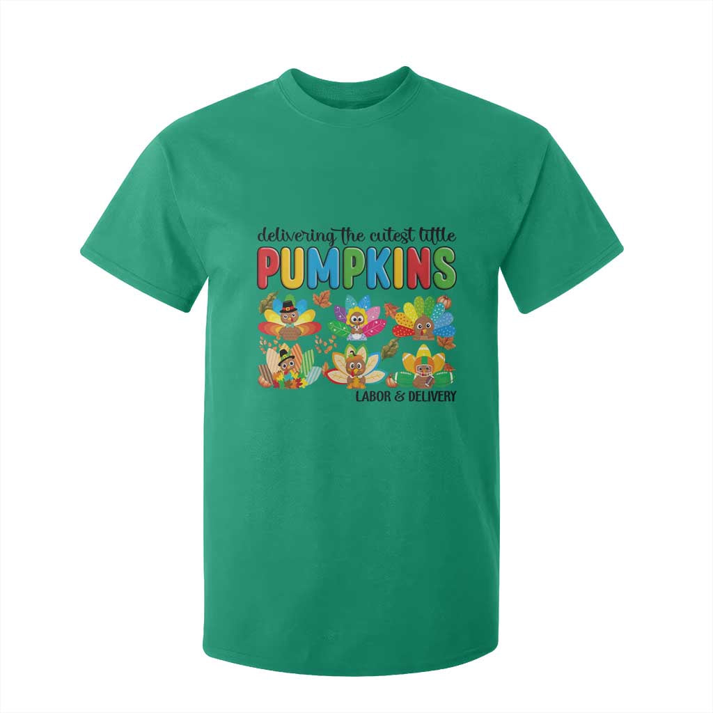 Thanksgiving Labor And Delivery Nurse T Shirt For Kid Cutest Turkeys TS14 Irish Green Print Your Wear