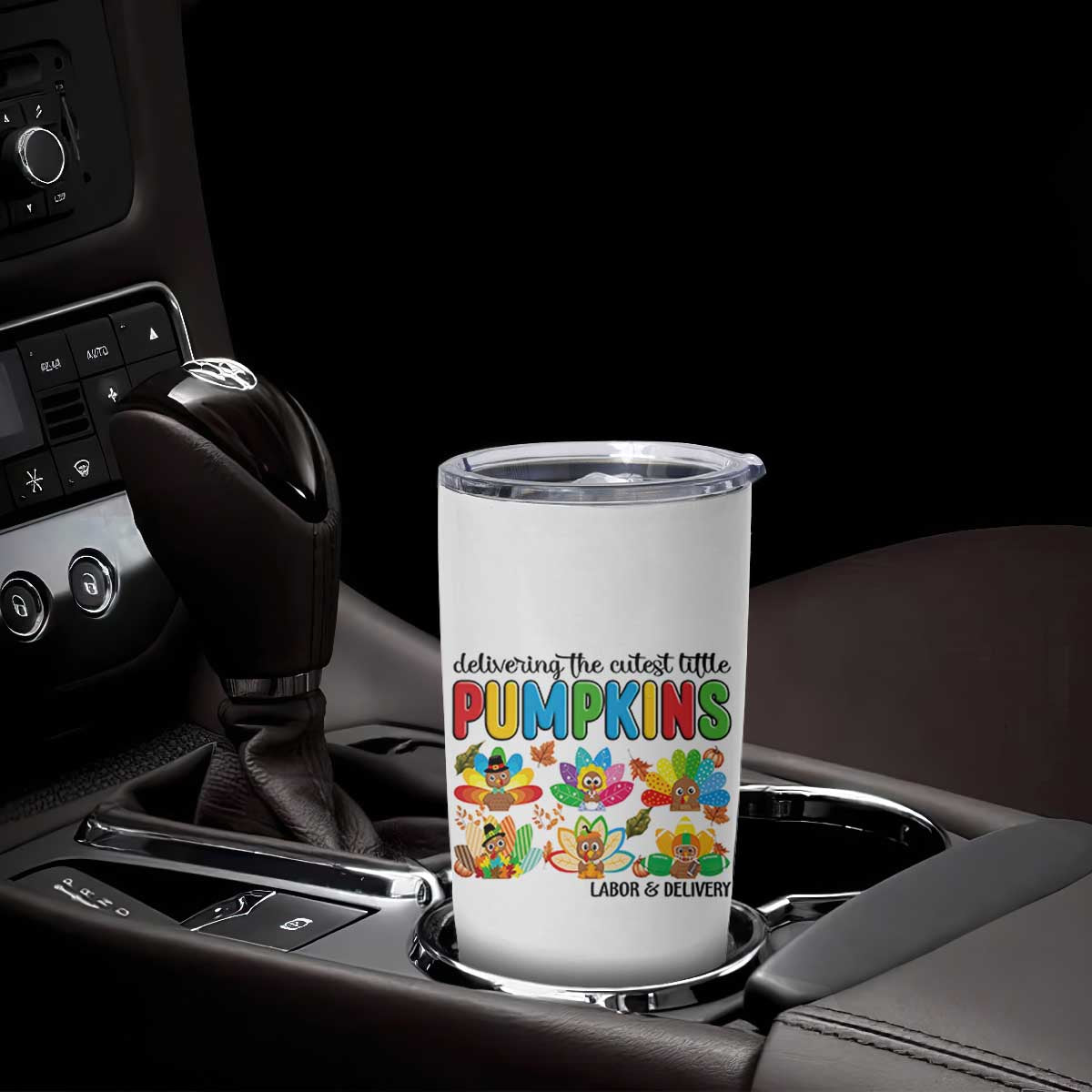 Thanksgiving Labor And Delivery Nurse Tumbler Cup Cutest Turkeys TS14 Print Your Wear