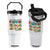 Thanksgiving Labor And Delivery Nurse Flip Straw Tumbler Cutest Turkeys TS14 One Size: 30 oz White Print Your Wear