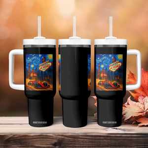 Racing Car Starry Night Las Vegas Race Day Tumbler With Handle TS14 Print Your Wear