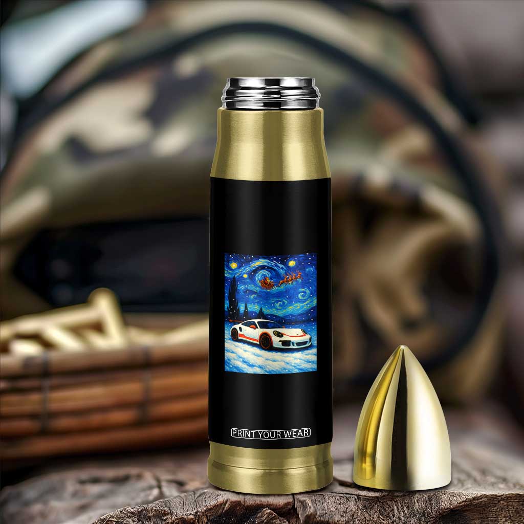 Racing Sports Car Bullet Tumbler Starry Night Racing Silhouette TS14 Print Your Wear