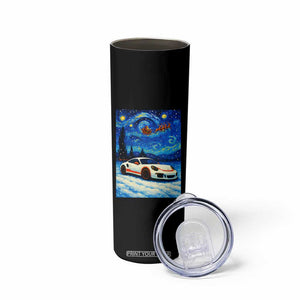 Racing Sports Car Skinny Tumbler Porsche 911 Starry Night Racing Silhouette TS14 Print Your Wear