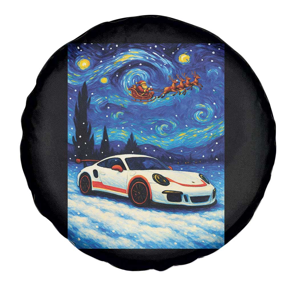 Racing Sports Car Spare Tire Cover Starry Night Racing Silhouette TS14 Print Your Wear