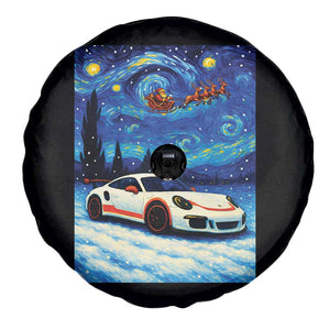 Racing Sports Car Spare Tire Cover Porsche 911 Starry Night Racing Silhouette TS14 Print Your Wear