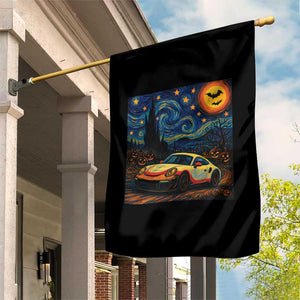 Racing Sports Garden Flag Starry Night 911 Silhouette Halloween TS14 Print Your Wear