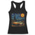 Racing Sports Racerback Tank Top Starry Night 911 Silhouette Halloween TS14 Black Print Your Wear
