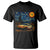 Racing Sports T Shirt Starry Night 911 Silhouette Halloween TS14 Black Print Your Wear
