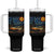 Racing Sports Tumbler With Handle Starry Night 911 Silhouette Halloween TS14 One Size: 40 oz Black Print Your Wear