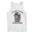 Checkered American Flag Racing Tank Top Start Your Engines Race Car TS14 White Print Your Wear