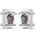 Checkered American Flag Racing Coffee Mug Start Your Engines Race Car TS14 White Print Your Wear