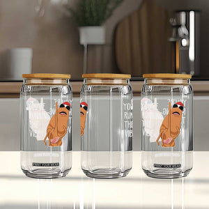 Marcus The Worm Robert Meme Christmas Glass Can You Are Running The Vibe - Print Your Wear