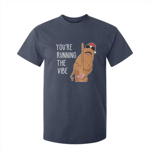 Marcus The Worm Robert Meme Christmas T Shirt For Kid You Are Running The Vibe TS14 Navy Print Your Wear