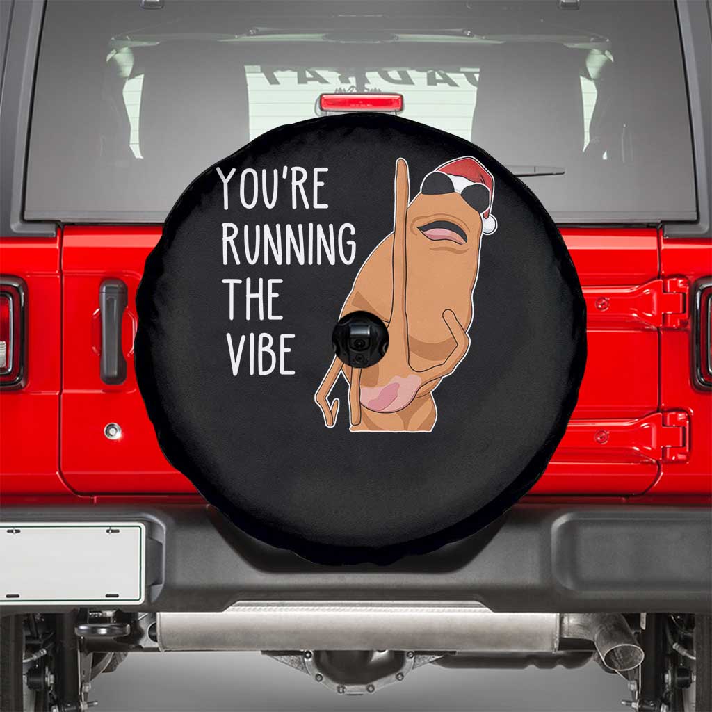 Marcus The Worm Robert Meme Christmas Spare Tire Cover You Are Running The Vibe TS14 Black Print Your Wear