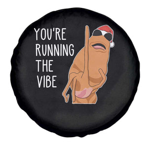 Marcus The Worm Robert Meme Christmas Spare Tire Cover You Are Running The Vibe - Print Your Wear