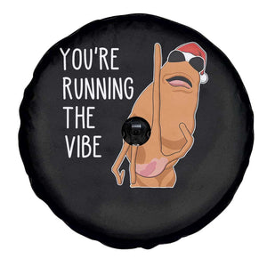 Marcus The Worm Robert Meme Christmas Spare Tire Cover You Are Running The Vibe - Print Your Wear