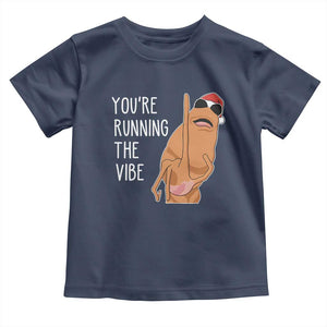 Marcus The Worm Robert Meme Christmas Toddler T Shirt You Are Running The Vibe TS14 Navy Print Your Wear