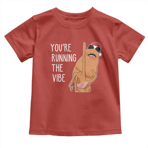 Marcus The Worm Robert Meme Christmas Toddler T Shirt You Are Running The Vibe TS14 Red Print Your Wear