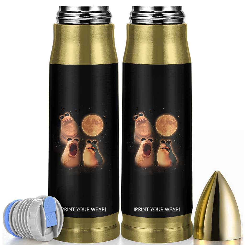 Marcus The Worm Meme Bullet Tumbler Funny Howling At Moon TS14 Black Print Your Wear