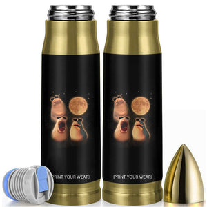Marcus The Worm Meme Bullet Tumbler Funny Howling At Moon TS14 Black Print Your Wear