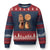 Marcus The Worm Meme Ugly Christmas Sweater Funny Howling At Moon - Print Your Wear