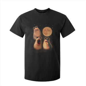 Marcus The Worm Meme T Shirt For Kid Funny Howling At Moon TS14 Black Print Your Wear